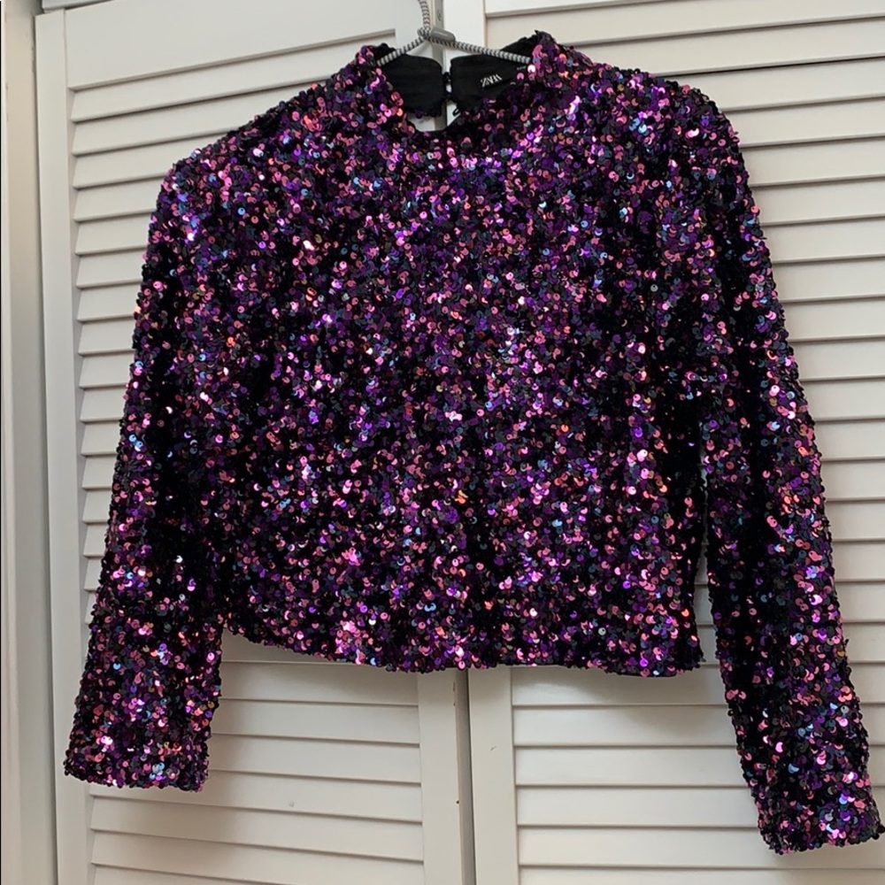 Zara Party Top Like New